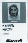 Microsoft Research Center id card 2013